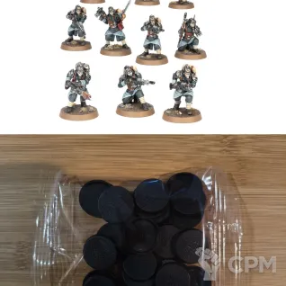 Описание картинки 10x Death Corps of Krieg от Пилорама по цене 3 000руб | Свободный Рынок Миниатюр - СРМ