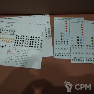 Описание картинки Декали 40к (СМ, ИГ, ХСМ, Эльдары, Орки и др.) от Al123 по цене 100руб | Свободный Рынок Миниатюр - СРМ