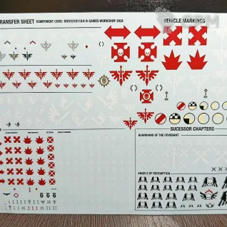 Описание картинки Darl Angels Transfer Sheet (из Комбат Патруля) от Zindermann по цене 100руб | Свободный Рынок Миниатюр - СРМ