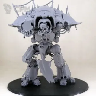 Описание картинки Chaos Knight Desecrator Body set от Doom Brigade по цене 100руб | Свободный Рынок Миниатюр - СРМ