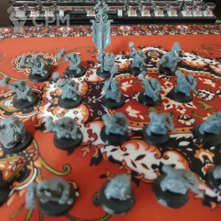 Описание картинки Dwarfen Mountain Holds Dwarf Hammerers от Thunder79 по цене 100руб | Свободный Рынок Миниатюр - СРМ