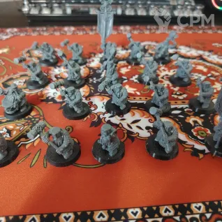 Описание картинки Dwarfen Mountain Holds Dwarf Hammerers от Thunder79 по цене 100руб | Свободный Рынок Миниатюр - СРМ