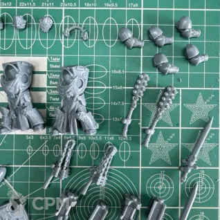 Описание картинки Dark Angels Deathwing Knights Squad от Recruiter по цене 600руб | Свободный Рынок Миниатюр - СРМ