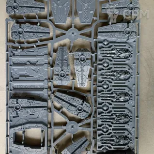 Описание картинки Террейн из Kill Team Tomb World (три литника), оригинал на литниках от Пилорама по цене 3 500руб | Свободный Рынок Миниатюр - СРМ