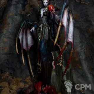 Описание картинки Lilith Mother of Sanctuary Diablo 4 от  по цене 50 000руб | Свободный Рынок Миниатюр - СРМ