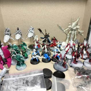 Описание картинки Небольшая армия крафтов от Chyne по цене 100руб | Свободный Рынок Миниатюр - СРМ