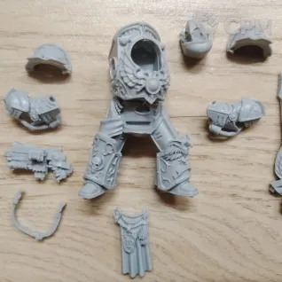 Описание картинки Emperor's Children – Legion Tartaros Praetor от Серж по цене 100руб | Свободный Рынок Миниатюр - СРМ