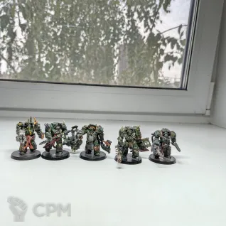 Описание картинки Death Guard Army - 44 Models от Warp_shop по цене 500руб | Свободный Рынок Миниатюр - СРМ