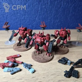 Описание картинки Crisis battlesuit 4 оригинал от omegon92 по цене 100руб | Свободный Рынок Миниатюр - СРМ