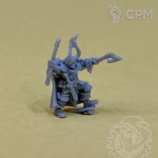 Описание картинки Exalted Hero of Chaos (old) от Mechanikus Forge по цене 100руб | Свободный Рынок Миниатюр - СРМ