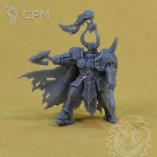 Описание картинки Exalted Hero of Chaos от Mechanikus Forge по цене 100руб | Свободный Рынок Миниатюр - СРМ