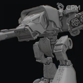 Описание картинки Warhound titan от 1ofMANY по цене 100руб | Свободный Рынок Миниатюр - СРМ