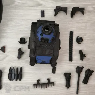 Описание картинки Predator ultramarines от User38558 по цене 100руб | Свободный Рынок Миниатюр - СРМ