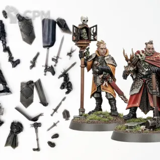 Описание картинки FREEGUILD MARSHAL AND RELIC ENVOY от LooneShroomFoundry по цене 100руб | Свободный Рынок Миниатюр - СРМ