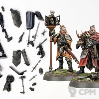 Описание картинки FREEGUILD MARSHAL AND RELIC ENVOY от LooneShroomFoundry по цене 100руб | Свободный Рынок Миниатюр - СРМ
