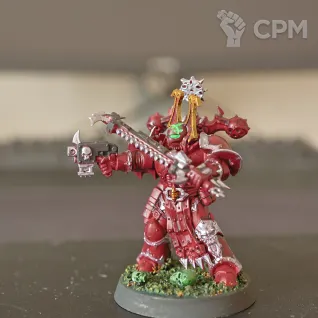 Описание картинки Khorne berserkers от DmitriiK по цене 100руб | Свободный Рынок Миниатюр - СРМ