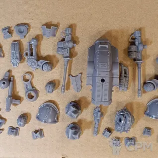 Описание картинки Armiger Helverin / Армигер Хелверин / Warhammer 40000 (Вархаммер 40000) / Imperial knights от Лавка Приключенца по цене 200руб | Свободный Рынок Миниатюр - СРМ