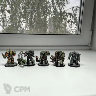 Описание картинки Death Guard Army - 44 Models от Warp_shop по цене 500руб | Свободный Рынок Миниатюр - СРМ