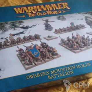 Описание картинки Dwarfen Mountain Holds Battalion от Xero по цене 15 000руб | Свободный Рынок Миниатюр - СРМ