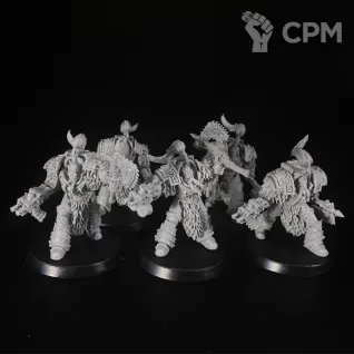 Описание картинки Varagyr Wolf Guard Terminators от KoofWorkshop по цене 100руб | Свободный Рынок Миниатюр - СРМ