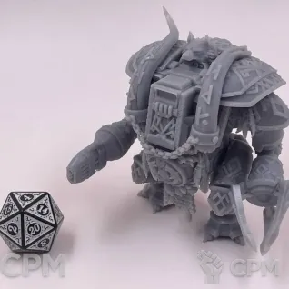 Описание картинки Venerable Dreadnought Дредноут Космоволков от Подземный человек по цене 500руб | Свободный Рынок Миниатюр - СРМ