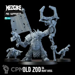 Описание картинки Old Zod, da runt boss от Бруталити по цене 300руб | Свободный Рынок Миниатюр - СРМ