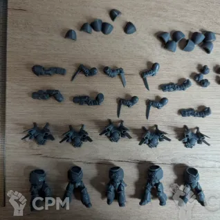 Описание картинки Jump pack interseccors от xyxrick2 по цене 500руб | Свободный Рынок Миниатюр - СРМ