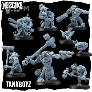 Описание картинки Tankboyz mob от Бруталити по цене 800руб | Свободный Рынок Миниатюр - СРМ