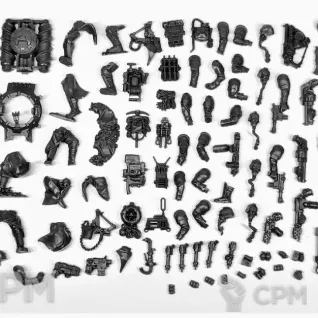 Описание картинки Krieg Combat Engineers от Московская Литейка  по цене 100руб | Свободный Рынок Миниатюр - СРМ