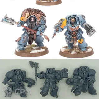 Описание картинки Wolf Guard Terminators от KM_Forge по цене 450руб | Свободный Рынок Миниатюр - СРМ