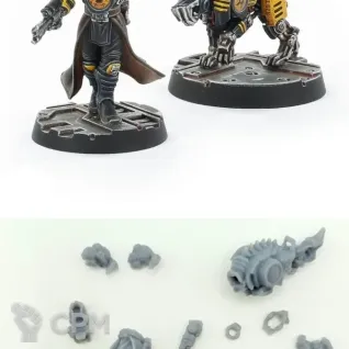 Описание картинки Scrutinator-Primus Servalen от KM_Forge по цене 250руб | Свободный Рынок Миниатюр - СРМ