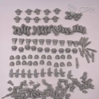 Описание картинки MK3 TACTICAL SPACE MARINES SQUAD от Подземный человек по цене 400руб | Свободный Рынок Миниатюр - СРМ