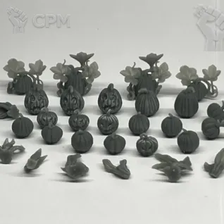 Описание картинки Тыквы от Подземный человек по цене 100руб | Свободный Рынок Миниатюр - СРМ