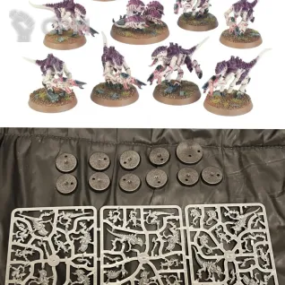 Описание картинки Termagants x 10 and Ripper Swarms x1 от Svarden по цене 100руб | Свободный Рынок Миниатюр - СРМ