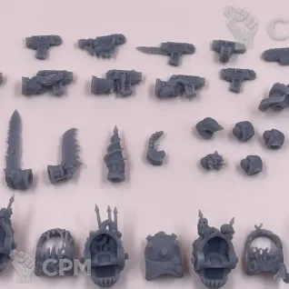 Описание картинки Альтернативные подтопленные Blightlord Terminators от Подземный человек по цене 400руб | Свободный Рынок Миниатюр - СРМ