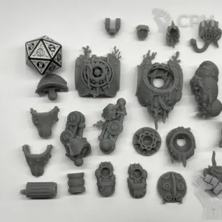 Описание картинки Подтопленный Дред гвардии смерти от Подземный человек по цене 400руб | Свободный Рынок Миниатюр - СРМ