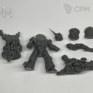 Описание картинки Dredge Marine with heavy weapons от Подземный человек по цене 100руб | Свободный Рынок Миниатюр - СРМ