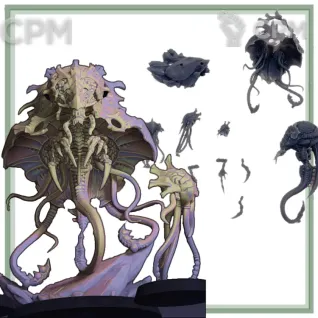 Описание картинки Neurotyrant от Подземный человек по цене 300руб | Свободный Рынок Миниатюр - СРМ