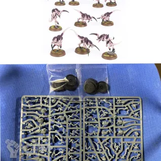 Описание картинки Hormagaunts от Svarden по цене 3 900руб | Свободный Рынок Миниатюр - СРМ