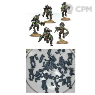 Описание картинки Ork Stormboyz от Бруталити по цене 700руб | Свободный Рынок Миниатюр - СРМ