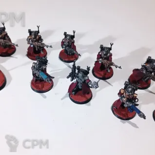 Описание картинки Skitarii Vanguard (ориг.) от OMG_SL по цене 1 500руб | Свободный Рынок Миниатюр - СРМ