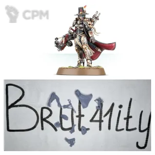 Описание картинки Inquisitor Greyfax от Бруталити по цене 200руб | Свободный Рынок Миниатюр - СРМ