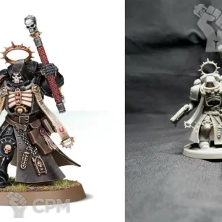 Описание картинки Primaris Chaplain от Brutality по цене 200руб | Свободный Рынок Миниатюр - СРМ