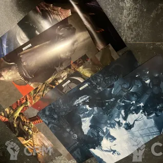 Описание картинки Книги и плакаты из коробок от Svarden по цене 100руб | Свободный Рынок Миниатюр - СРМ