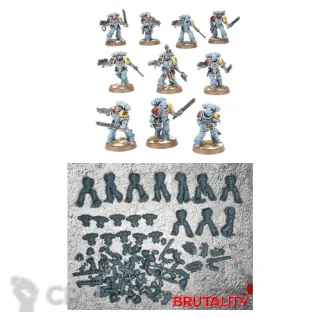 Описание картинки Grey Hunters 10шт. от Бруталити по цене 900руб | Свободный Рынок Миниатюр - СРМ