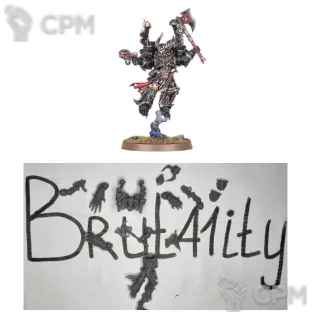 Описание картинки Chaos Lord with Jump Pack от Brutality по цене 300руб | Свободный Рынок Миниатюр - СРМ