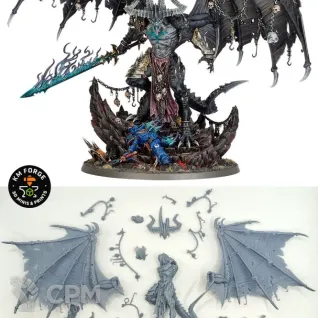 Описание картинки Be'lakor the Dark Master от KM_Forge по цене 950руб | Свободный Рынок Миниатюр - СРМ