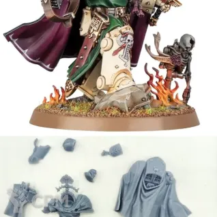 Описание картинки Belial Grand Master of the Deathwing от KM_Forge по цене 300руб | Свободный Рынок Миниатюр - СРМ