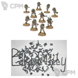 Описание картинки Cadian Shock Troops от Brutality по цене 600руб | Свободный Рынок Миниатюр - СРМ