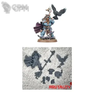 Описание картинки Njal Stormcaller NEW 2025 от Brutality по цене 300руб | Свободный Рынок Миниатюр - СРМ